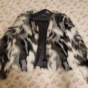 Faux Fur Coat